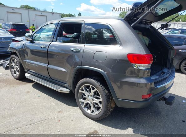 1C4RJFBGXKC579954 2019 JEEP GRAND CHEROKEE Gray უკანა მარცხენა