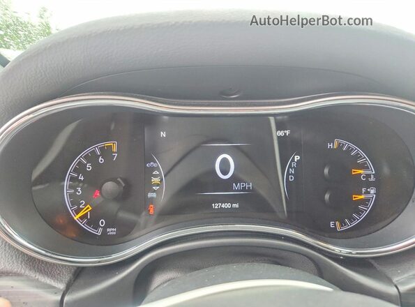 1C4RJFBGXKC595765 2019 JEEP GRAND Silver Instrument cluster view