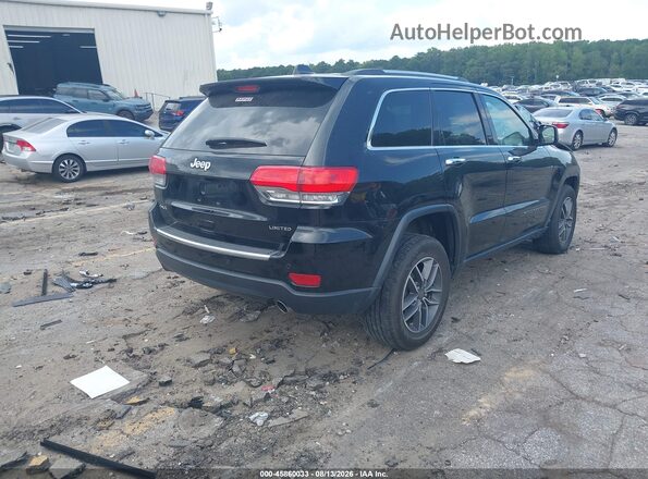 1C4RJFBGXKC712034 2019 JEEP GRAND CHEROKEE Black Tył prawy
