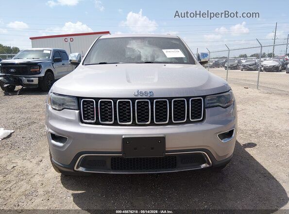 1C4RJFBGXKC724605 2019 JEEP GRAND CHEROKEE Silver Դիմացի տեսք