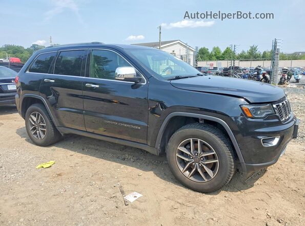1C4RJFBGXKC772931 2019 JEEP GRAND Черный Передняя правая четверть
