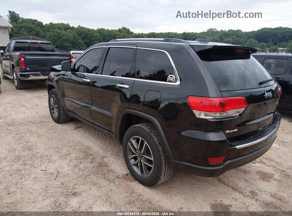 1C4RJFBGXKC782892 2019 JEEP GRAND CHEROKEE Black Trasero izquierdo