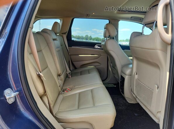 1C4RJFBGXLC402080 2020 JEEP GRAND Blue Rear interior view