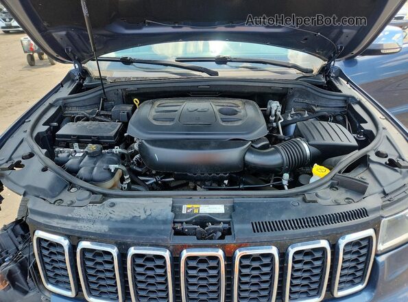1C4RJFBGXLC402080 2020 JEEP GRAND Blue Engine compartment view