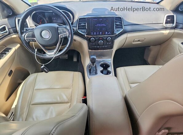 1C4RJFBGXLC402080 2020 JEEP GRAND Blue Dashboard view