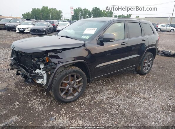 1C4RJFBGXMC589113 2021 JEEP GRAND CHEROKEE Black Przód lewy