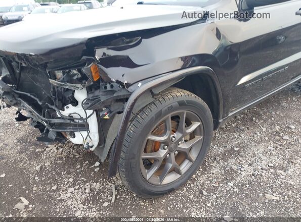 1C4RJFBGXMC589113 2021 JEEP GRAND CHEROKEE Black Widok z przodu