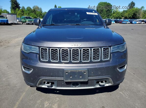 1C4RJFBM3JC374335 2018 JEEP GRAND Gray წინა ხედი
