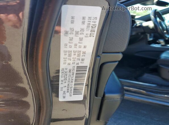 1C4RJFBM3JC374335 2018 JEEP GRAND Gray ძრავის განყოფილების ხედი