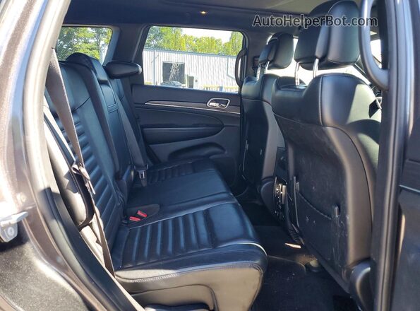 1C4RJFBM3JC374335 2018 JEEP GRAND Gray უკანა სავარძლების ხედი
