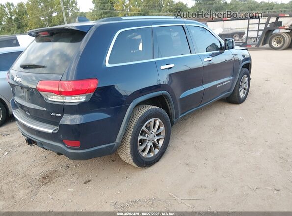 1C4RJFBM6GC345209 2016 JEEP GRAND CHEROKEE Black უკანა მარჯვენა