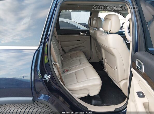 1C4RJFBM6GC345209 2016 JEEP GRAND CHEROKEE Black VIN კოდის სტიკერის ხედი