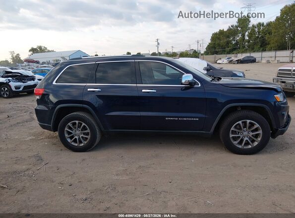 1C4RJFBM6GC345209 2016 JEEP GRAND CHEROKEE Black უკანა სალონის ხედი
