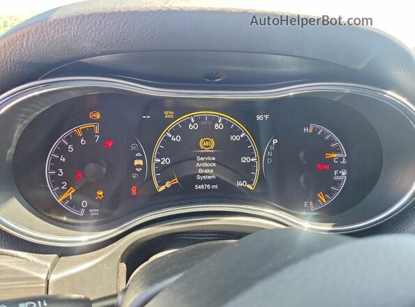 1C4RJFBT0KC533854 2019 JEEP GRAND White Instrument cluster view