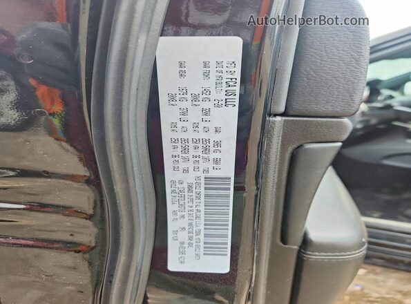 1C4RJFBT2LC303718 2020 JEEP GRAND Black VIN კოდის სტიკერის ხედი