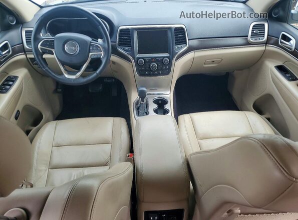 1C4RJFBT4HC761722 2017 JEEP GRAND Белый Вид панели приборов