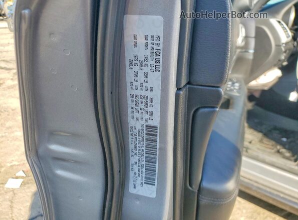 1C4RJFBT4JC245642 2018 JEEP GRAND Silver Вид наклейки з VIN-кодом