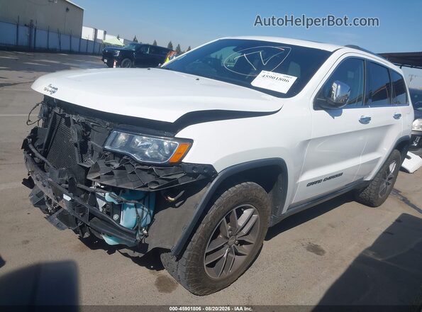 1C4RJFBT4JC466013 2018 JEEP GRAND CHEROKEE Белый Передняя левая четверть