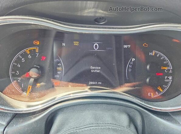1C4RJFBT4KC562449 2019 JEEP GRAND Gray Vista del cuadro de instrumentos