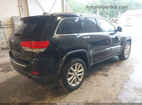 1C4RJFBT8HC682831 2017 JEEP GRAND CHEROKEE Black Rear right