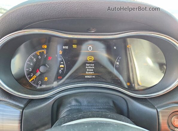 1C4RJFBT9KC736466 2019 JEEP GRAND White Вид щитка приладів