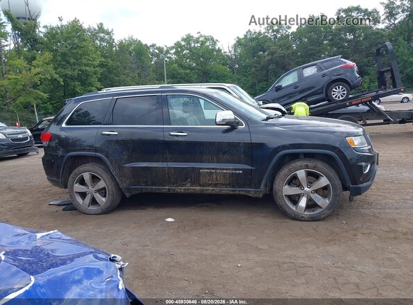 1C4RJFBTXGC429475 2016 JEEP GRAND CHEROKEE Black უკანა სალონის ხედი