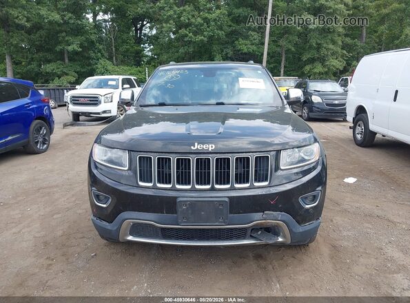 1C4RJFBTXGC429475 2016 JEEP GRAND CHEROKEE Black ხელსაწყოთა პანელის ხედი