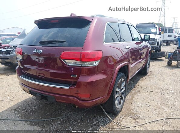 1C4RJFCG0JC108134 2018 JEEP GRAND CHEROKEE Maroon Trasero derecho