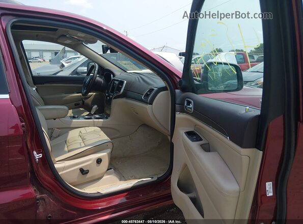 1C4RJFCG0JC108134 2018 JEEP GRAND CHEROKEE Maroon Vista interior delantera