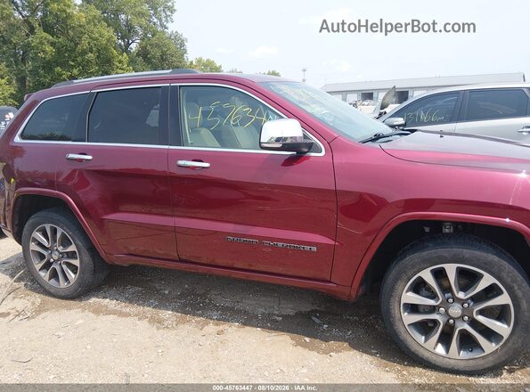 1C4RJFCG0JC108134 2018 JEEP GRAND CHEROKEE Maroon 