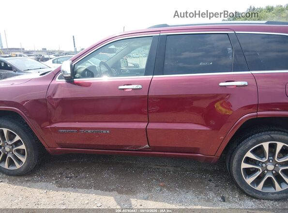 1C4RJFCG0JC108134 2018 JEEP GRAND CHEROKEE Maroon Vista interior de 360 grados
