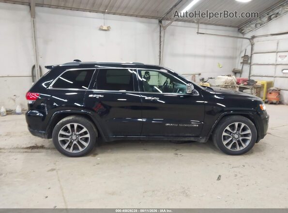 1C4RJFCG0JC318782 2018 JEEP GRAND CHEROKEE Black Սալոնի հետևի տեսք