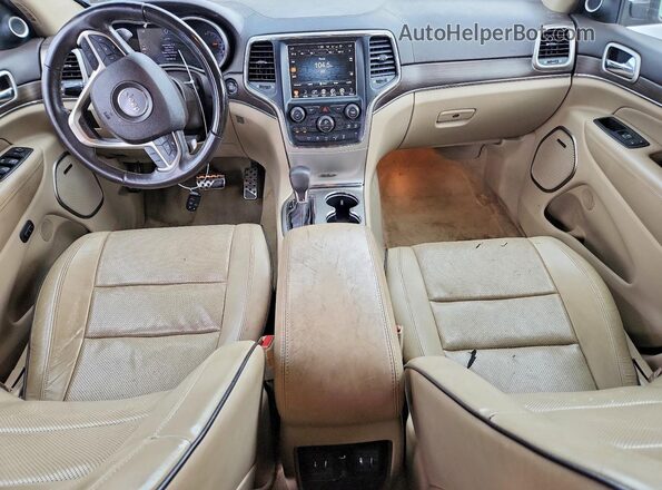 1C4RJFCG1HC646268 2017 JEEP GRAND Gray Widok deski rozdzielczej