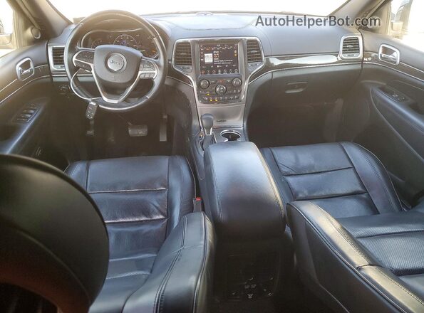 1C4RJFCG1JC274145 2018 JEEP GRAND Black Вид панелі приладів