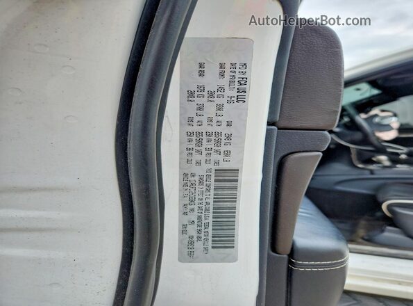 1C4RJFCG2HC633416 2017 JEEP GRAND White Widok naklejki z numerem VIN