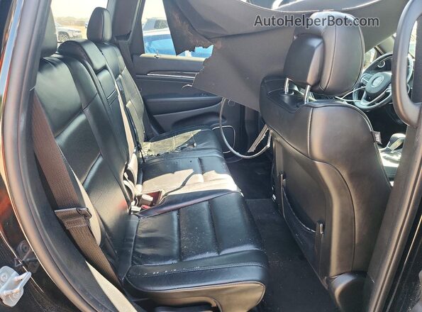 1C4RJFCG2JC322316 2018 JEEP GRAND Black უკანა სავარძლების ხედი