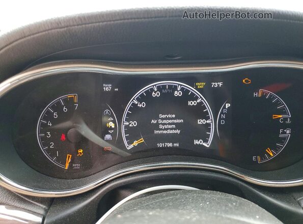 1C4RJFCG3HC694810 2017 JEEP GRAND Gray Vista del cuadro de instrumentos