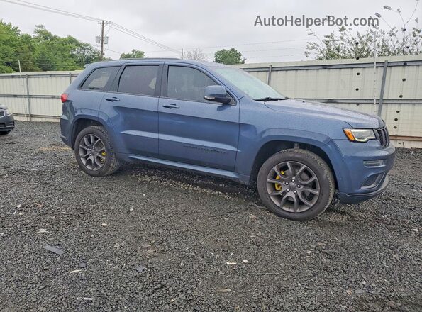1C4RJFCG3MC581868 2021 JEEP GRAND Синий Передняя правая четверть