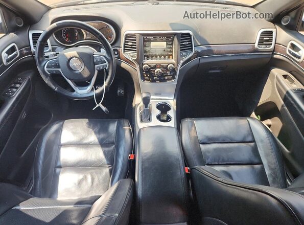 1C4RJFCG4GC324027 2016 JEEP GRAND Black Առջևի վահանակի տեսք