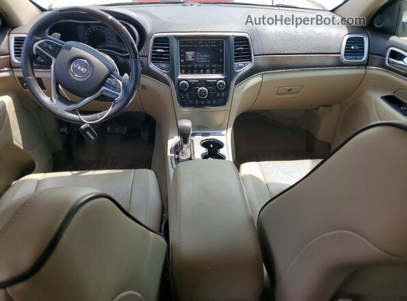 1C4RJFCG4GC497076 2016 JEEP GRAND White Widok deski rozdzielczej