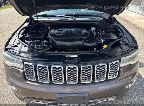 1C4RJFCG4HC778490 2017 JEEP GRAND CHEROKEE Brown უკანა ხედი