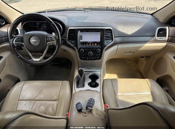 1C4RJFCG4HC778490 2017 JEEP GRAND CHEROKEE Brown წინა ხედი