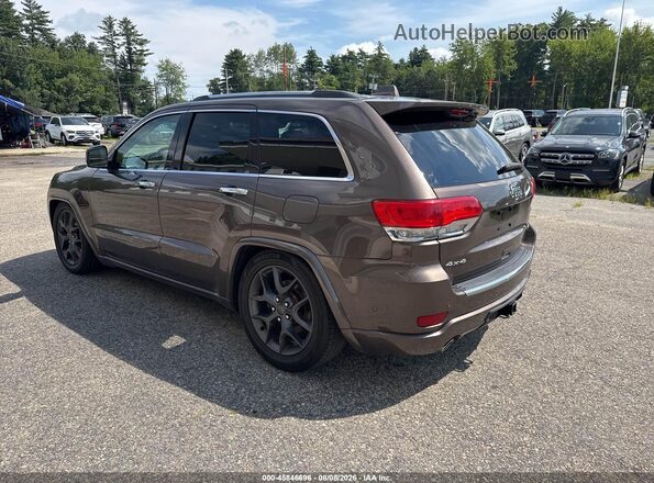 1C4RJFCG4HC778490 2017 JEEP GRAND CHEROKEE Brown უკანა მარცხენა