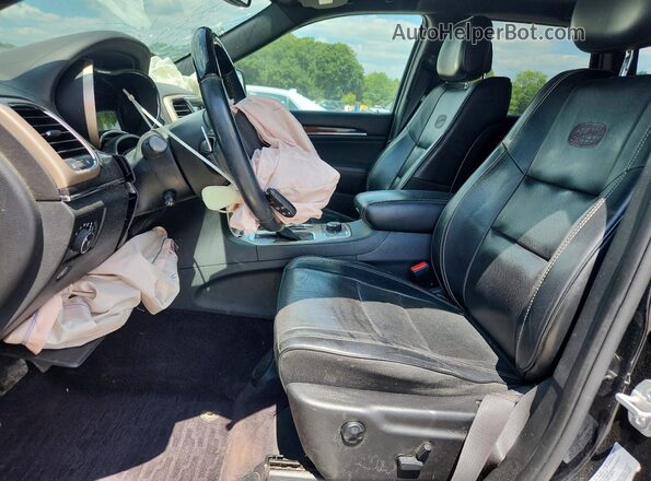 1C4RJFCG4HC822925 2017 JEEP GRAND Black Front interior view