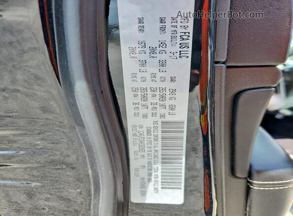 1C4RJFCG4HC822925 2017 JEEP GRAND Black 360 interior view