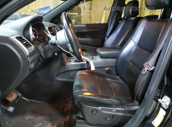 1C4RJFCG4JC180812 2018 JEEP GRAND Черный Вид салона спереди