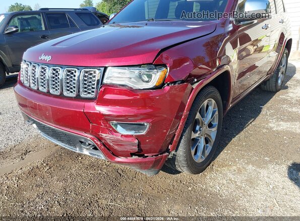 1C4RJFCG4JC236473 2018 JEEP GRAND CHEROKEE Red Widok z przodu