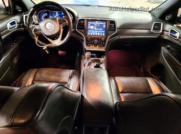 1C4RJFCG4JC454929 2018 JEEP GRAND Белый Вид щитка приборов