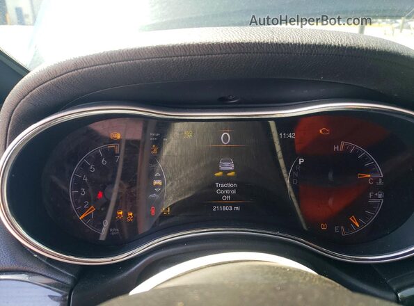 1C4RJFCG5GC438280 2016 JEEP GRAND Black Instrument cluster view