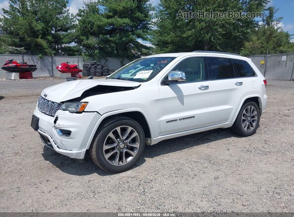 1C4RJFCG6JC449277 2018 JEEP GRAND CHEROKEE White Vista tres cuartos delantera izquierda